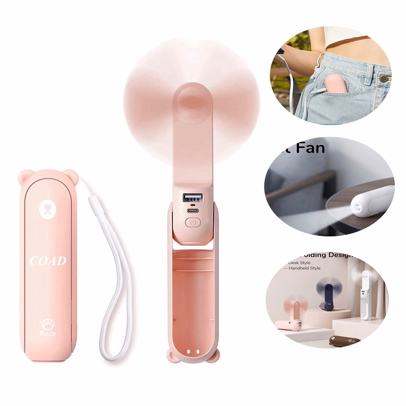 3 In 1 Small Pocket Fan