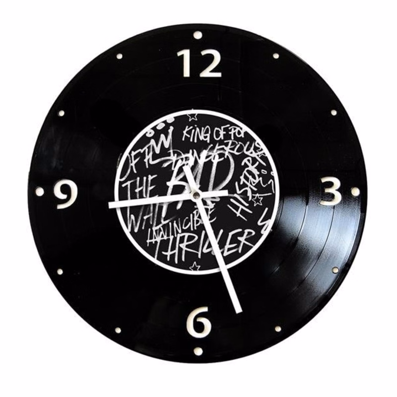 CD Record Wall Clock