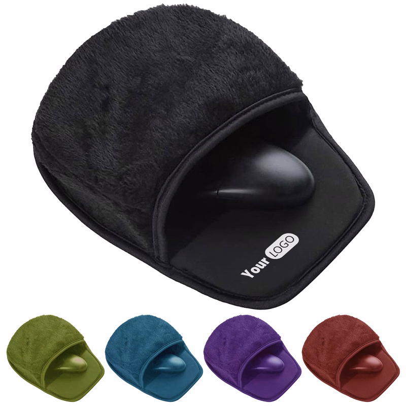 Other Fabric Heated Mouse Pad With Cozy Hand Warmer ?C Stay Warm And Productive