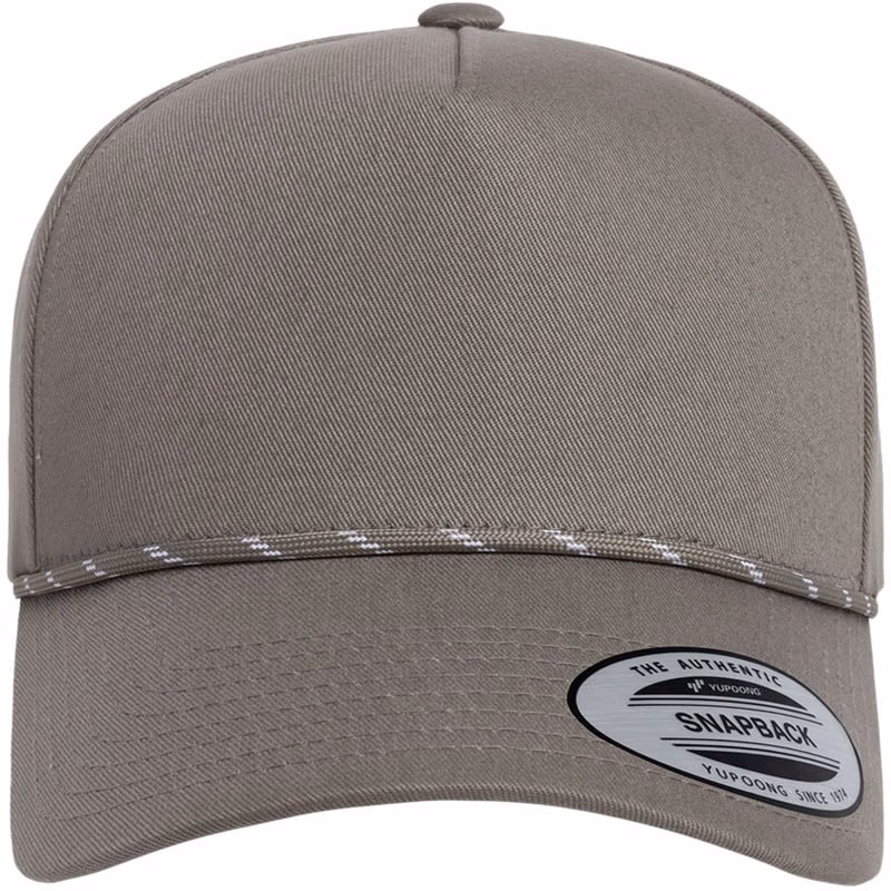 YP Classics Retro Cotton Blend Five-Panel Rope Cap - 5079BD