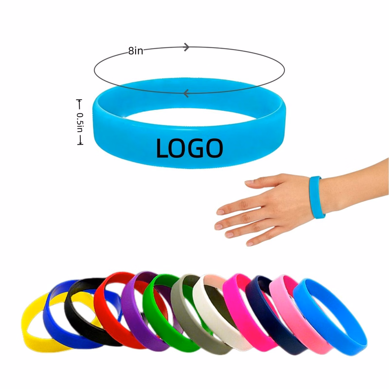 Customizable Silicone Wristbands