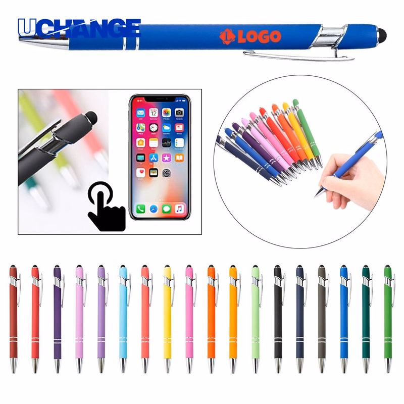 Ballpoint Pen with Soft Touch Stylus for Devices