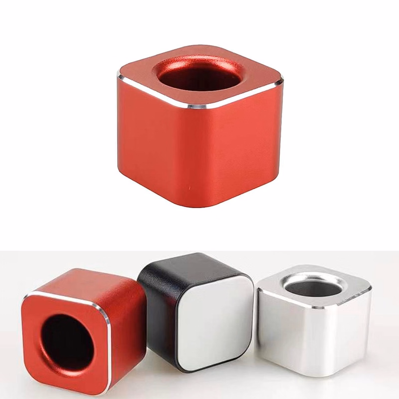 Aluminum Alloy Square Small Pen Holder