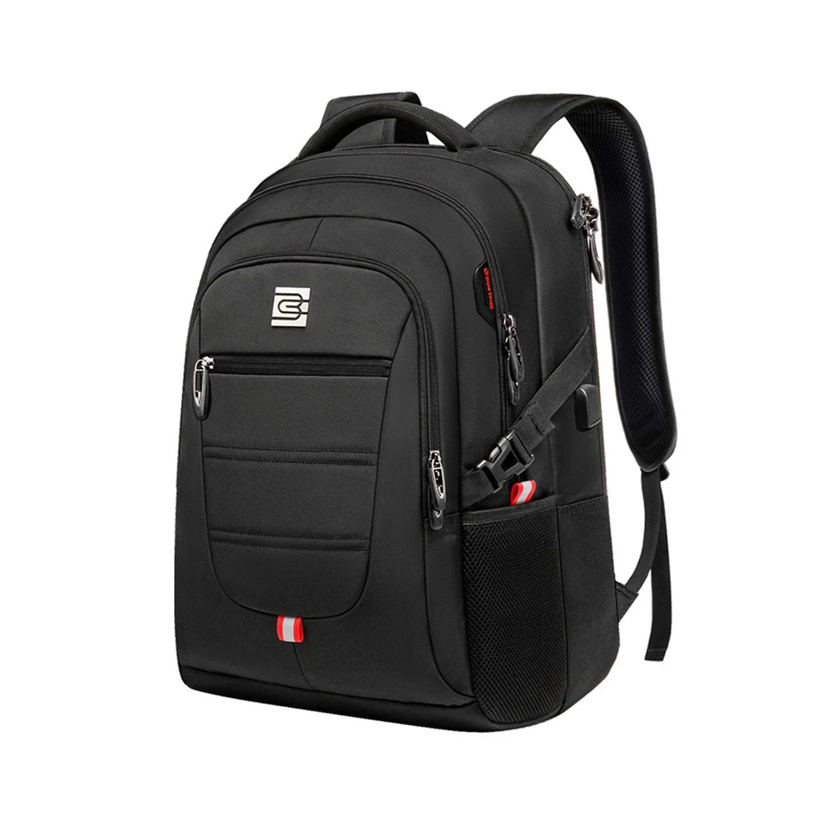 Travel Laptop Backpack, Large School Backpacks with USB Charging Port, 17.3" Water Resistant 1