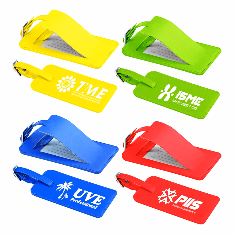 Suitcase Labels Leather Luggage Tags