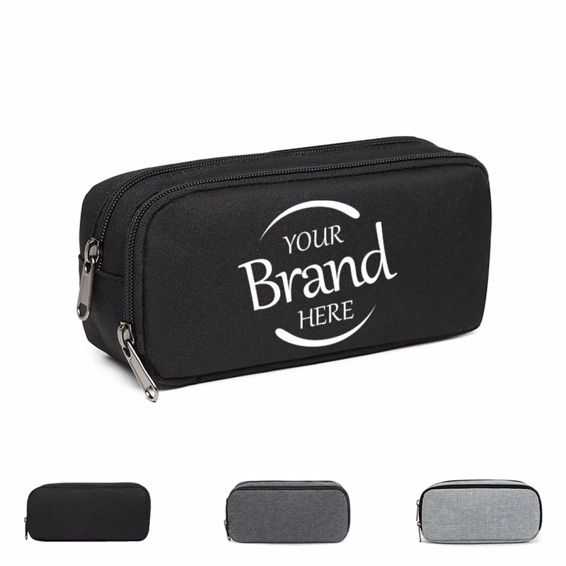 Portable Zipper Pencil Pouch