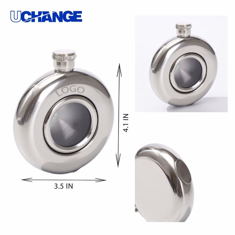 Versatile Stainless Steel Hip Flask Container (5oz)