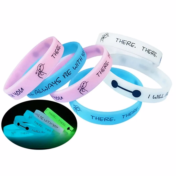 Custom UV Sensitive Color Changing Silicone Wristband