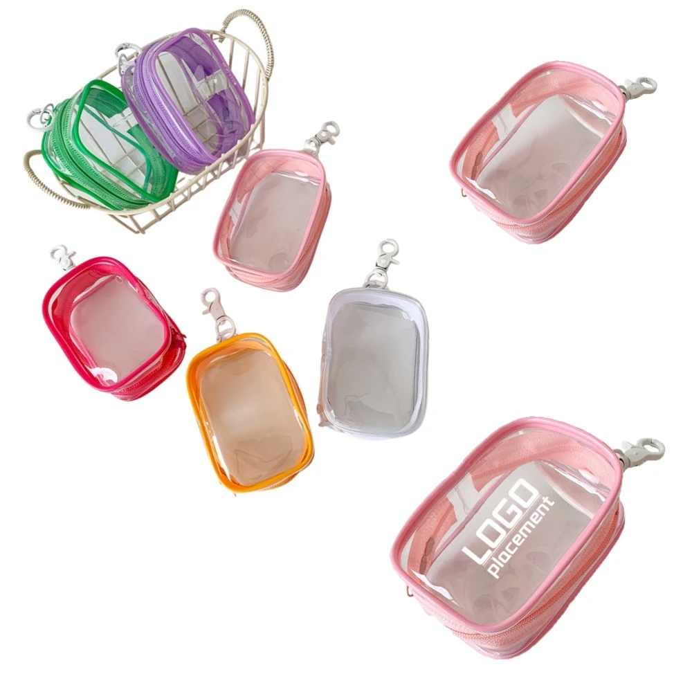 Customized transparent waterproof PVC storage bag 1