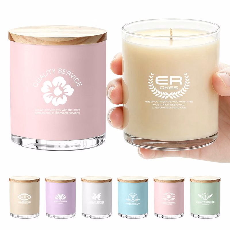 Ignitable Scented Candle Jar With Lid