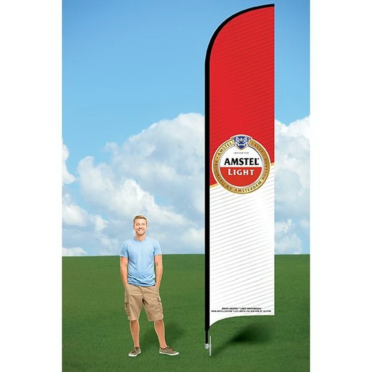15ft Advertising Flag with Ground Stake-single 1