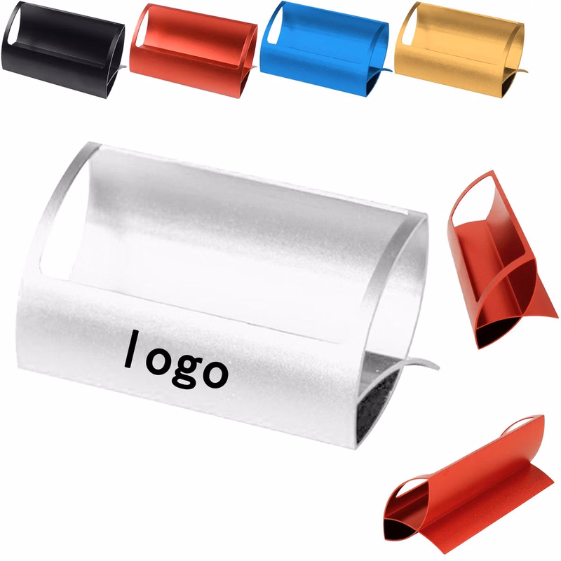 Aluminum Desktop Business Card Holder