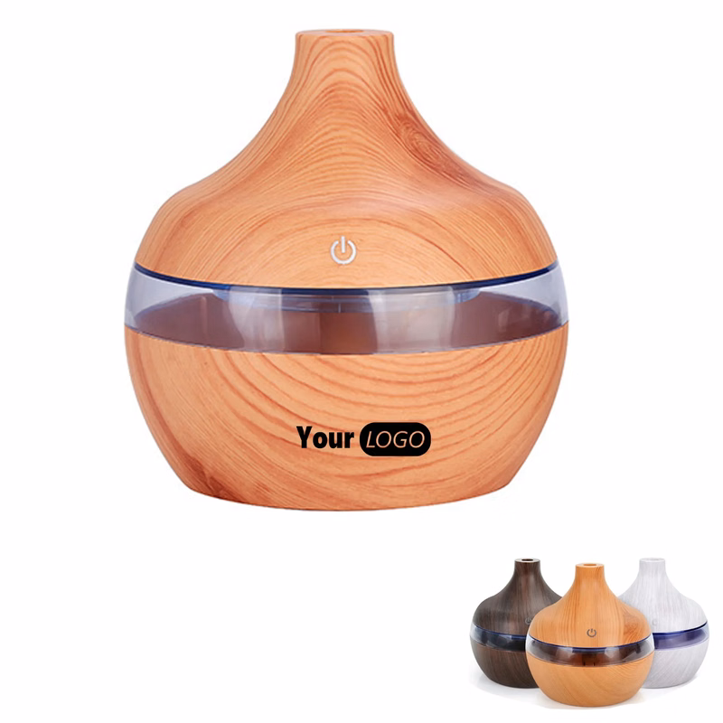 300 ml USB Silence Wood Grain Air Humidifier