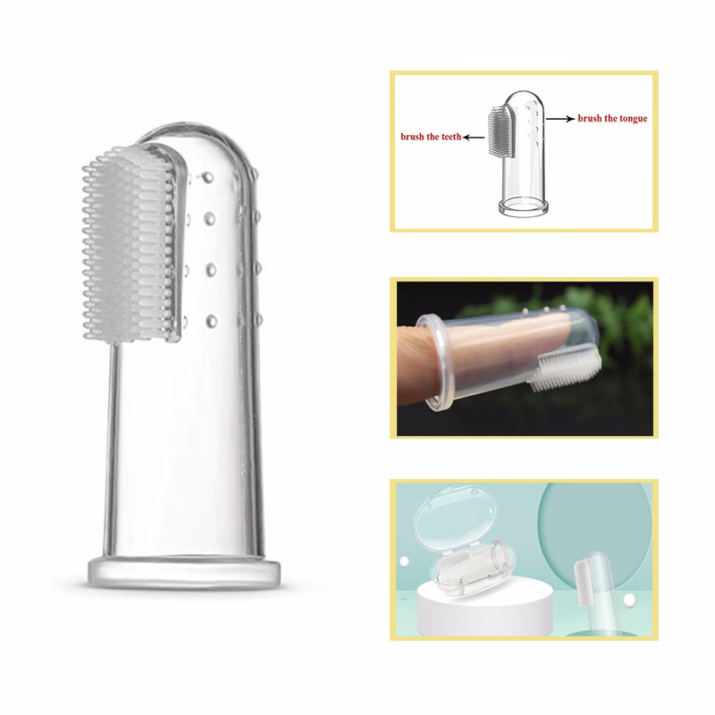 Silicone Finger Set Toothbrush Storage Box