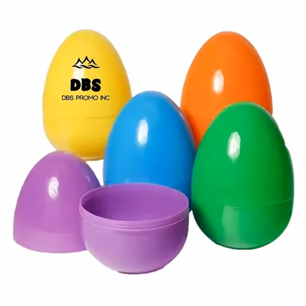 Colorful Plastic Easter Eggs