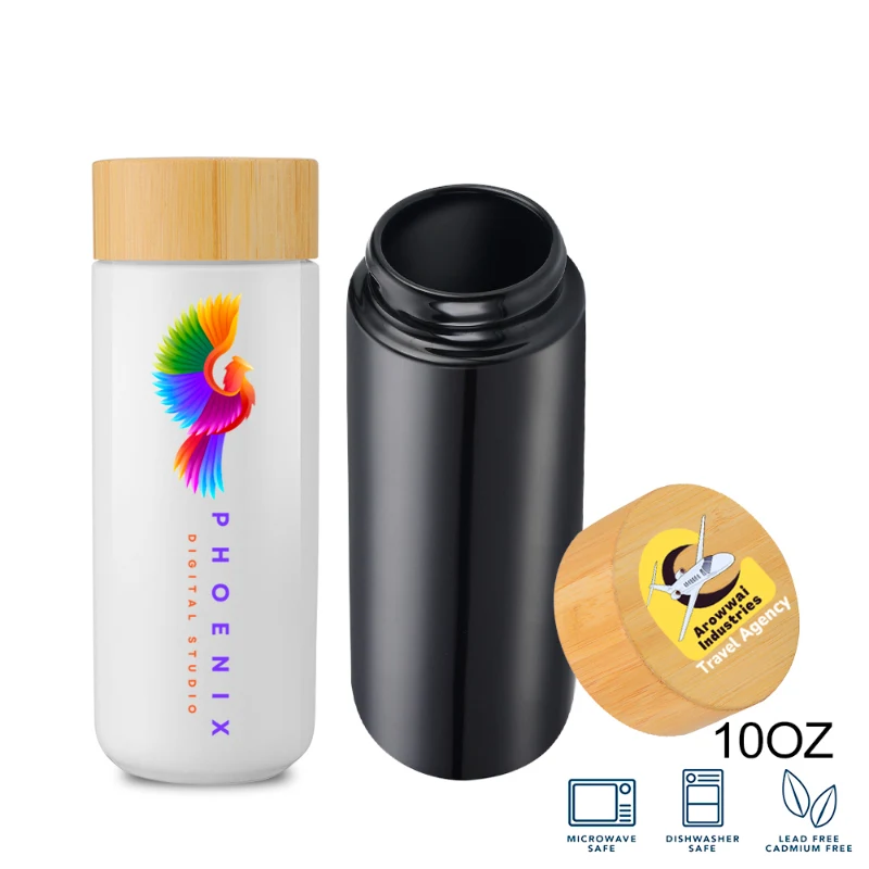 Myrtle 10oz Insulated Ceramic Bottle 1