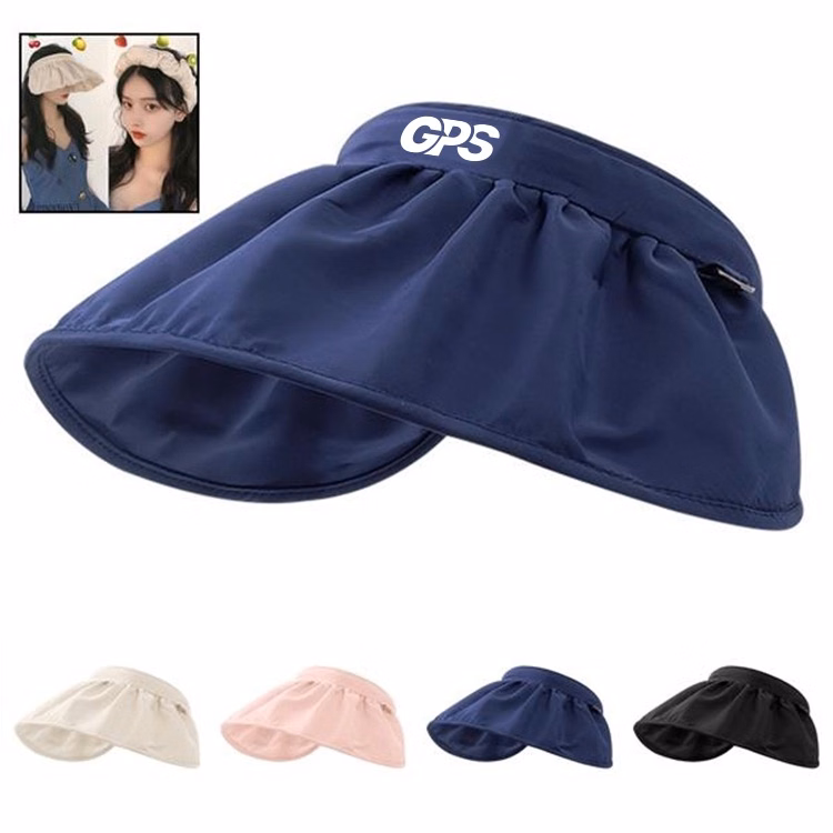 23 " Shell Sunblock Hat With No Top