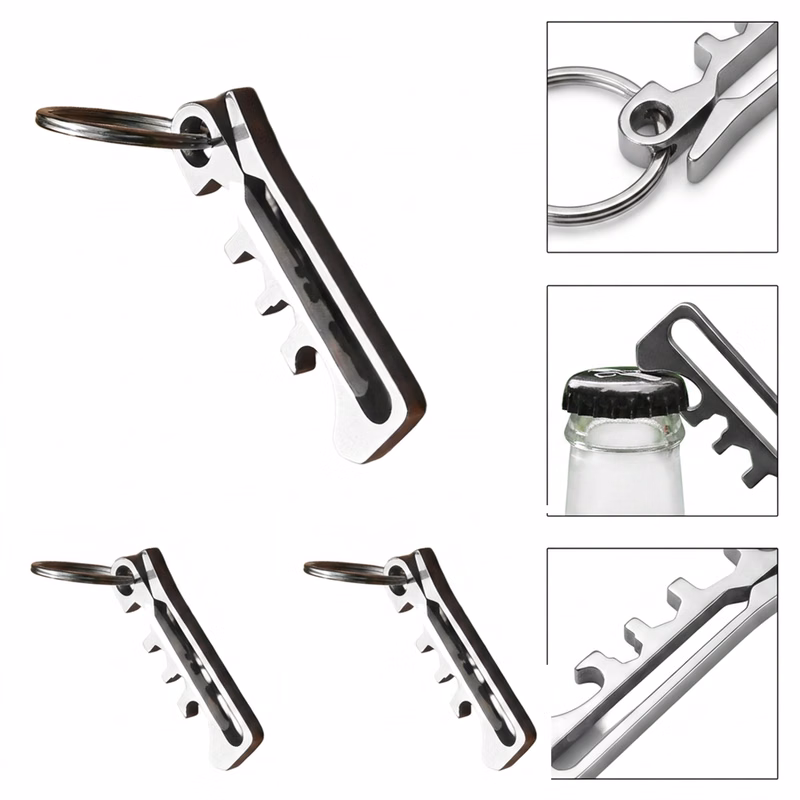 Pocket Multi?Function Key Ring Tool