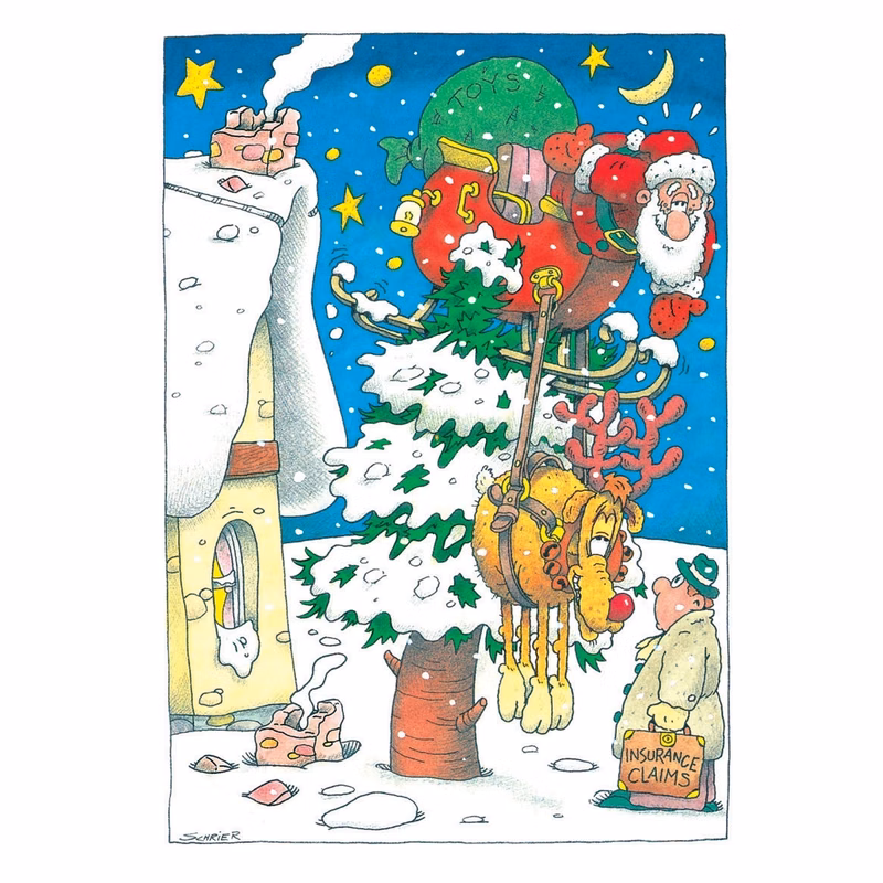 Crash Course Automotive Holiday Cards