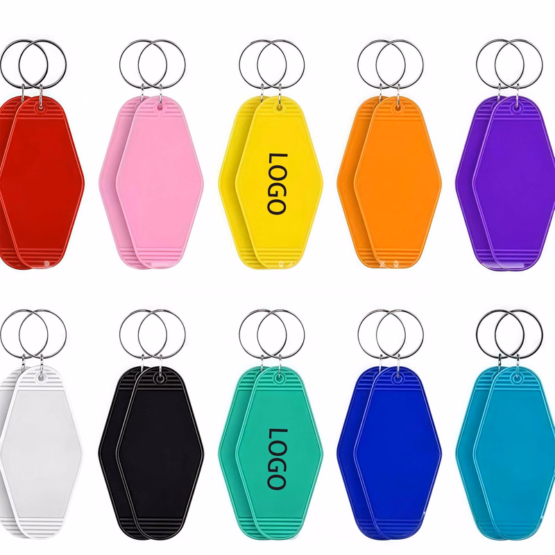 Car Plastic Diamond Key Chain