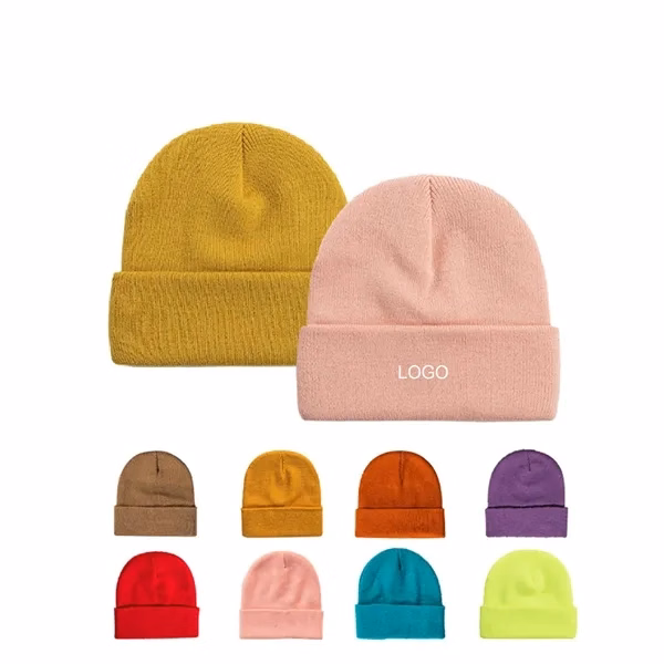 Skull Knit Hat Soft Hat