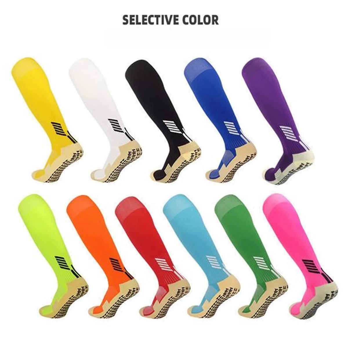 Non-slip Knee Length Socks 1