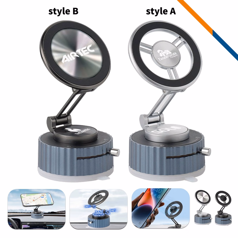 MagTab Foldable Vacuum Suction Magnetic Phone Holder
