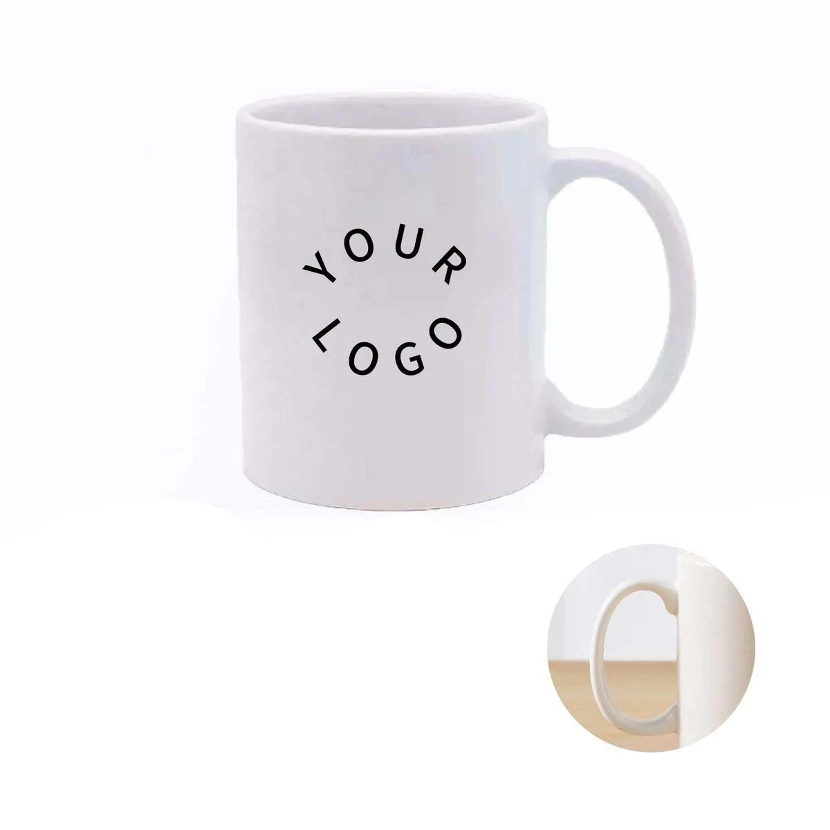 Compact Ceramic Mug for Coffee Tea or Hot Chocolate 1