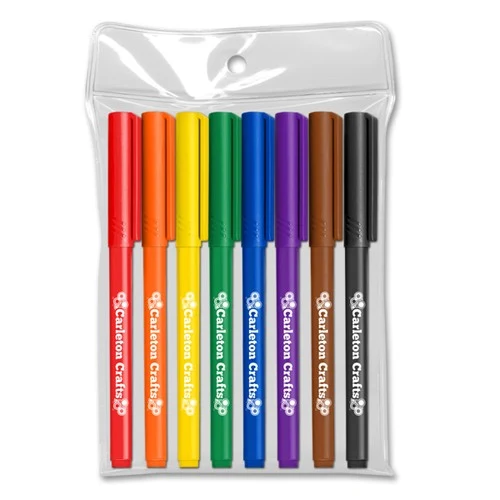 Note Writer Felt Tip Pen - USA Union Made - 8 Pack 1