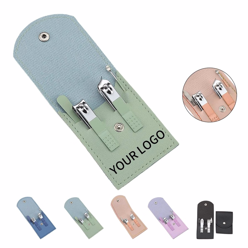 Stainless Manicure Set with Logo
