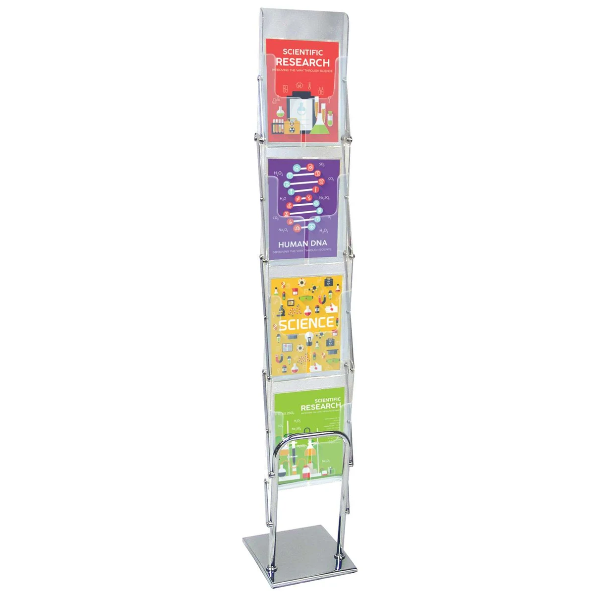 Clear View Literature Display 1
