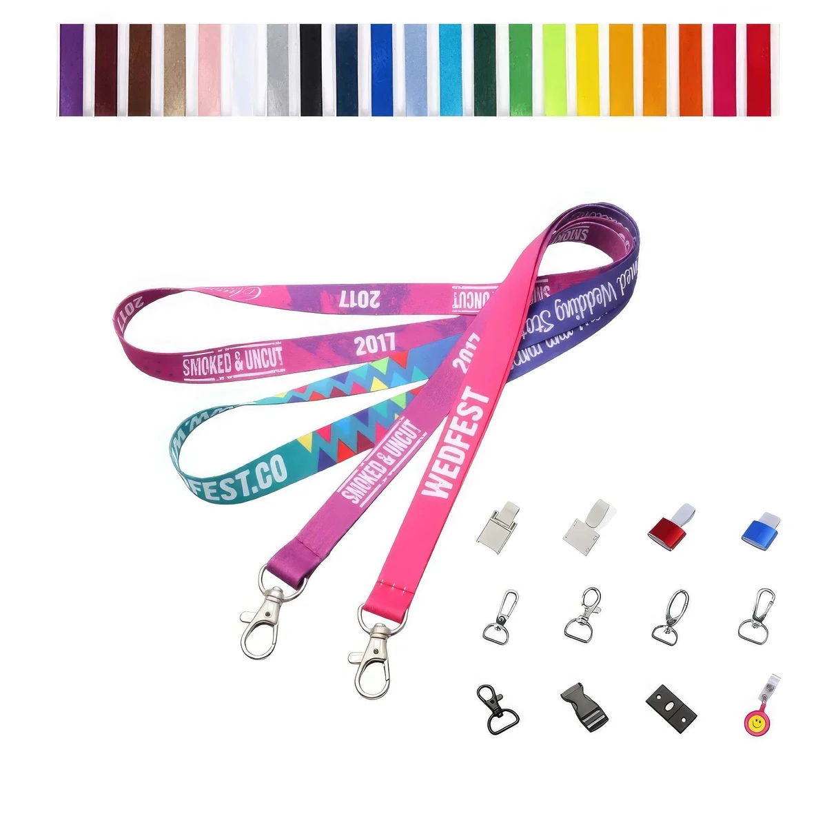Polyester Lanyards For ID Badge 1