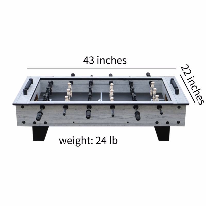 Iteractive Competitive Mini Tabletop Foosball Table