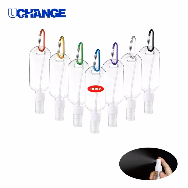 Spray Bottle Dispenser with Keychain (50ml)