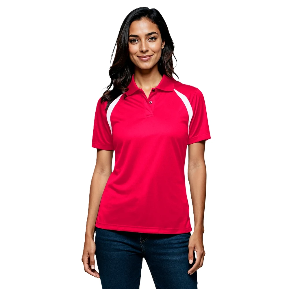 Ladies' Wicking Raglan Sleeve Polo 1