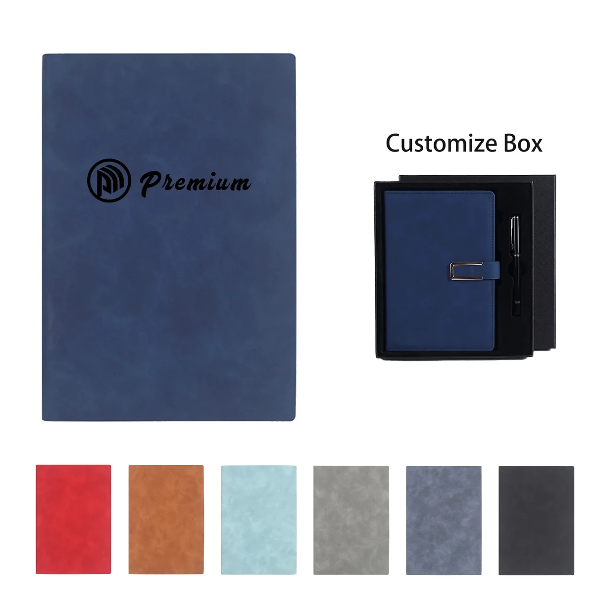 A5 Portable Sheepskin Business Notebook 1