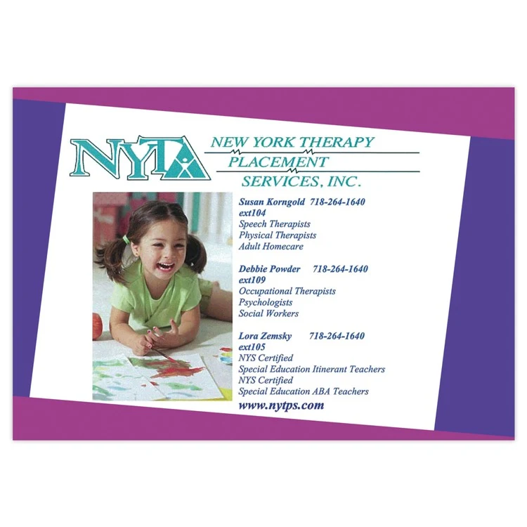 Vinyl Label Calendar (3.5"x5") Rectangle Square Corners 1