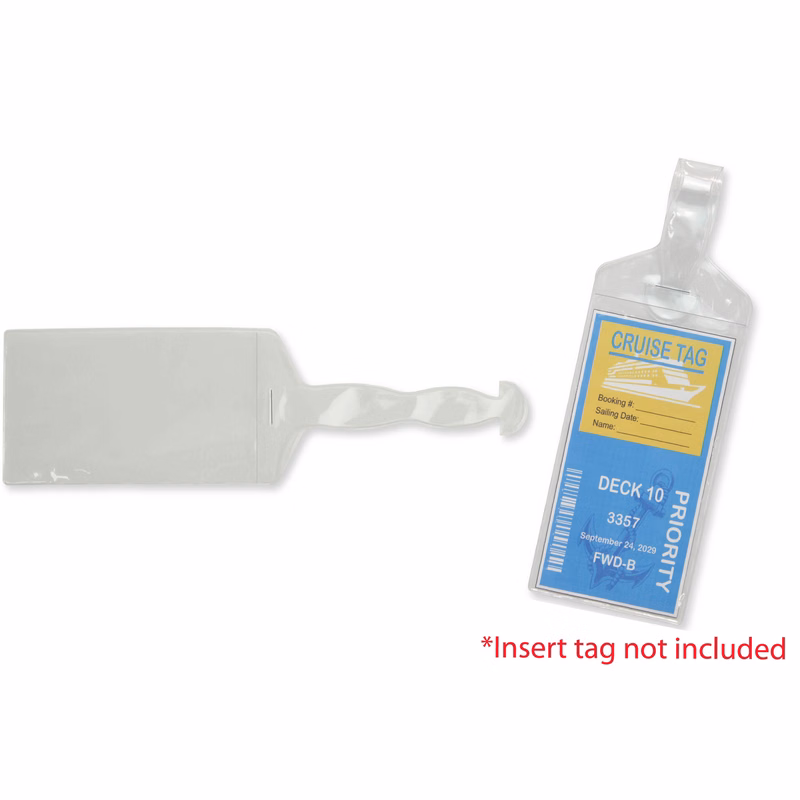 Large Cruise Tag Holder