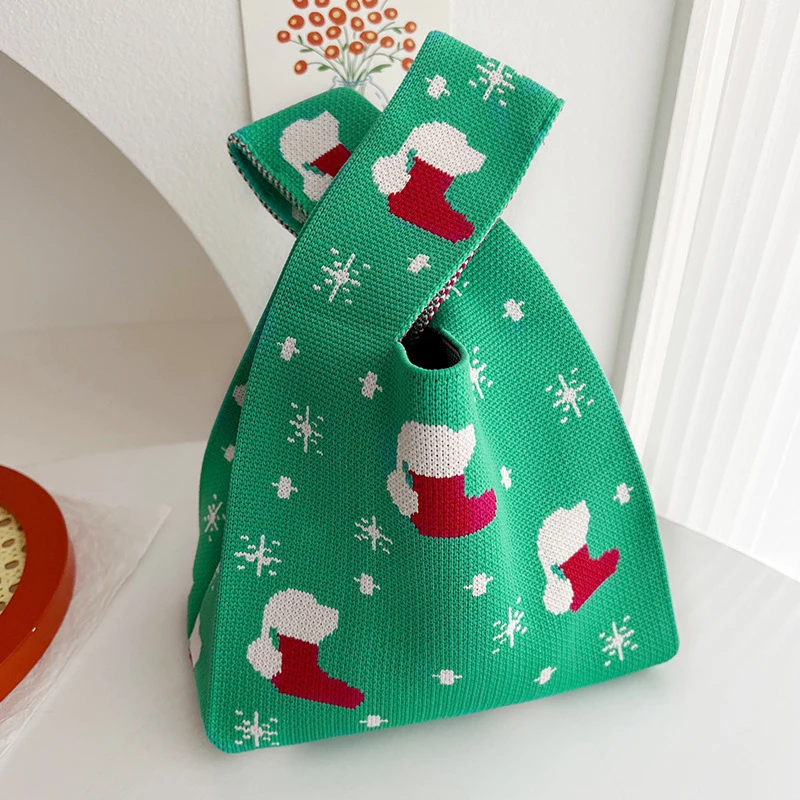 1. Custom Logo Knit Pouch Compact Carry All For Small Items 1