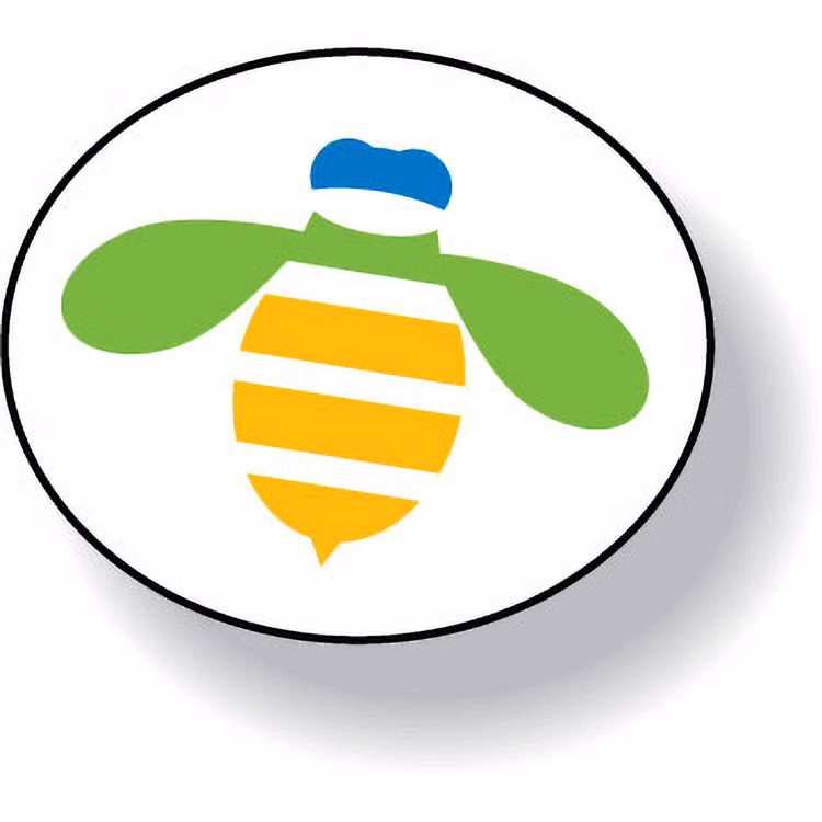 White Gloss Polypropylene Stock Oval Roll Labels (0.625"x0.75")