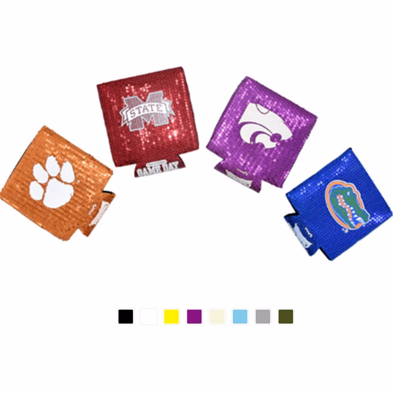 Neoprene Glitter Can Cooler