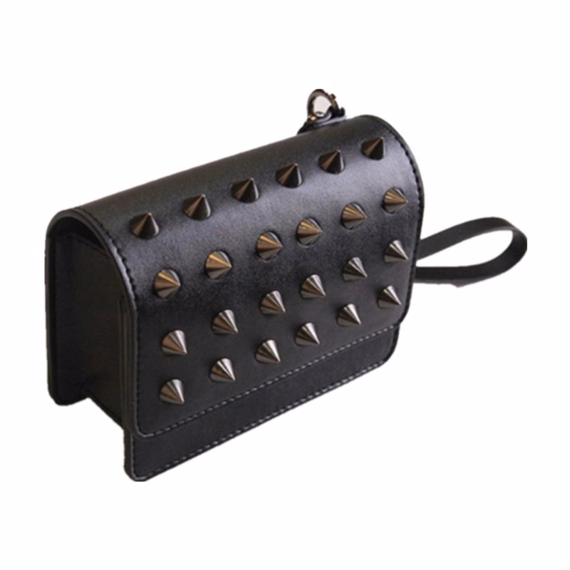 Rivet Leather Fanny Pack Rangefinder Bag