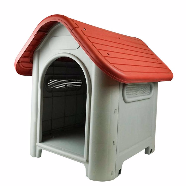 Pet Dog House Red