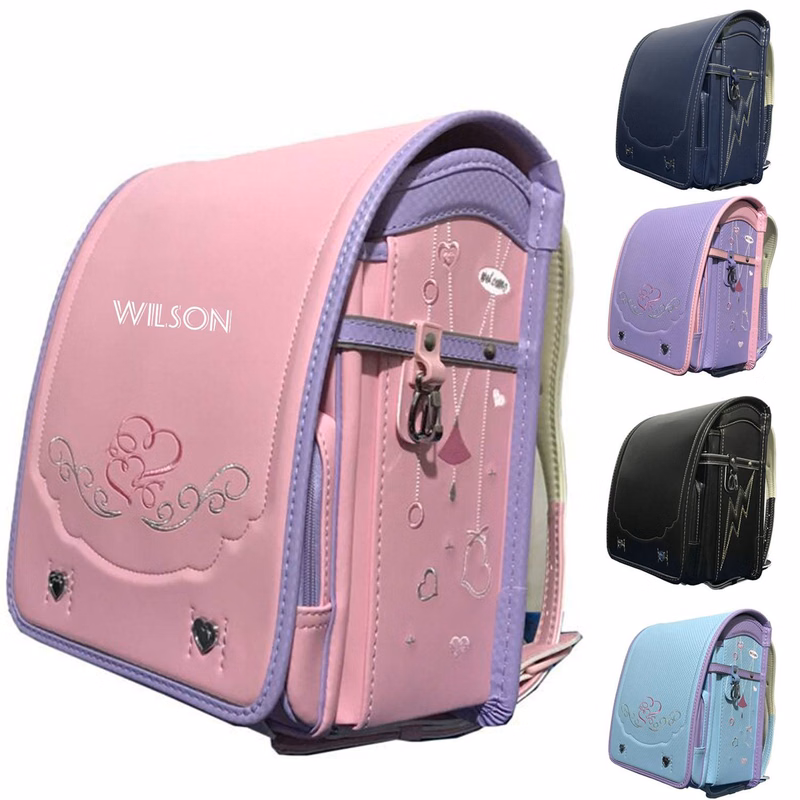 Kids PU Leather Waterproof Backpack