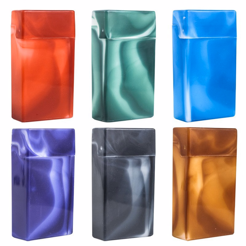Marble Pattern Cigarette Case