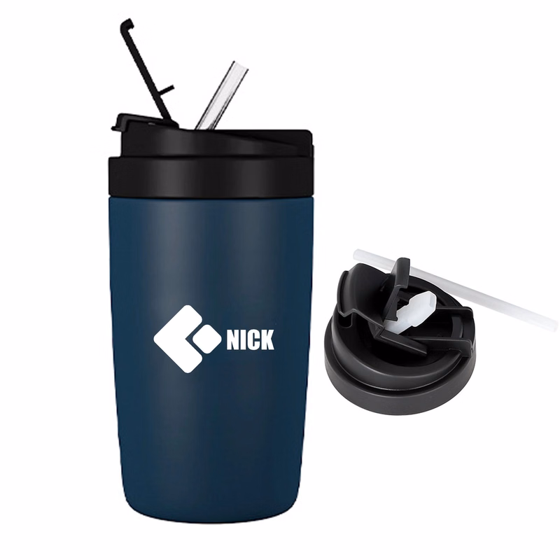 Vacuum Tumbler with Straw