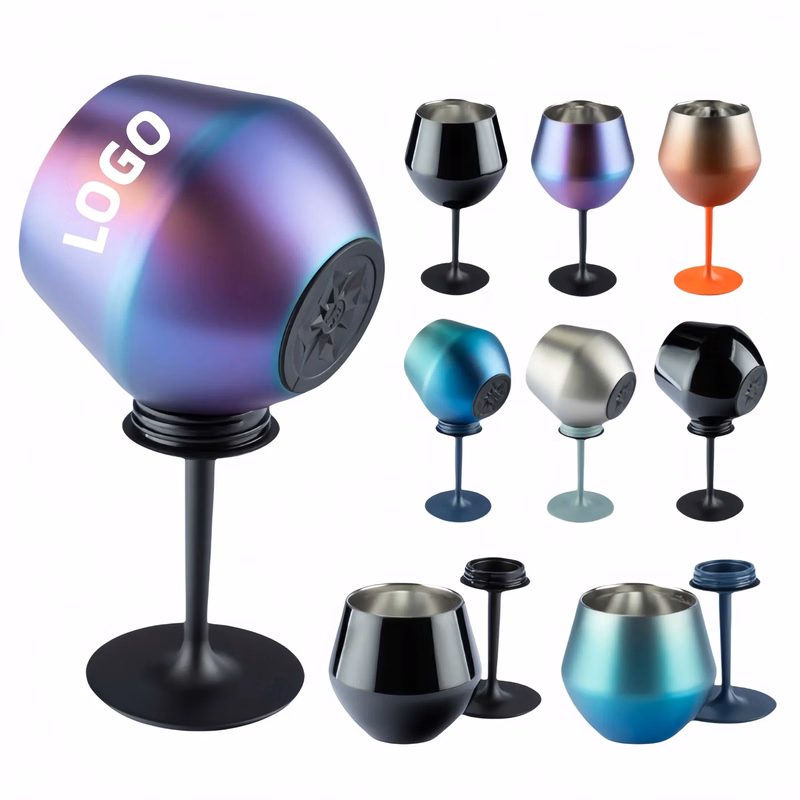 14oz 304 Stainless Steel Detachable Stem Cup