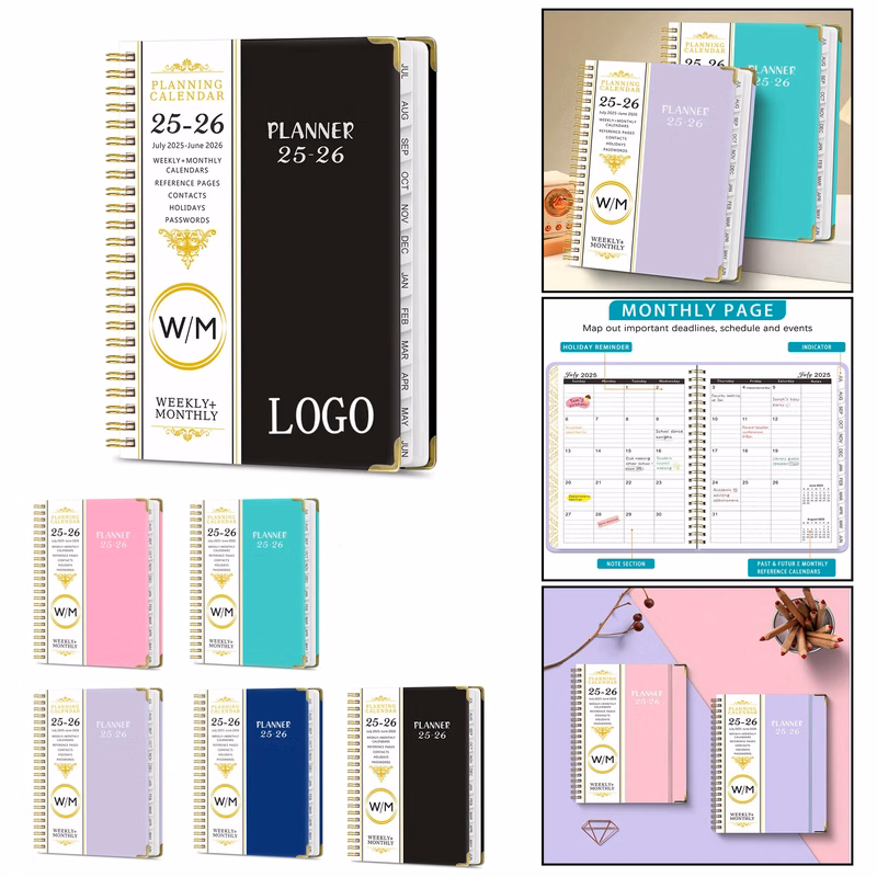 A5 Coil Work Schedule Book