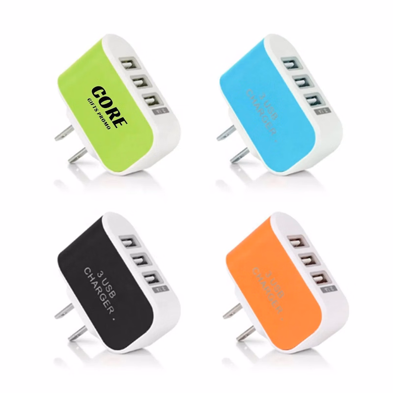 3 Port USB Wall Charger
