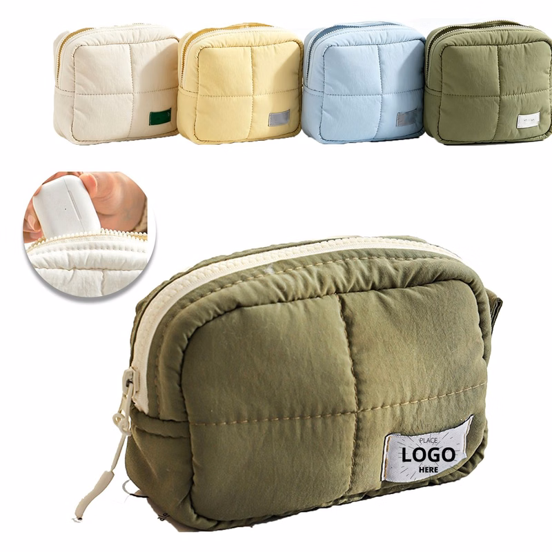 Portable Waterproof Nylon Makeup Bag